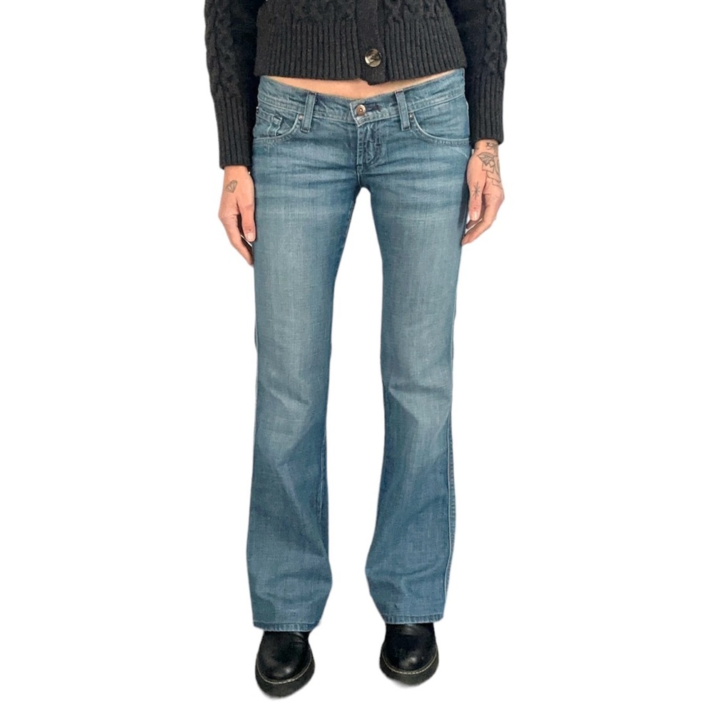 Vintage Y2K Low Rise James Cured By Seun Jeans • Sz 28